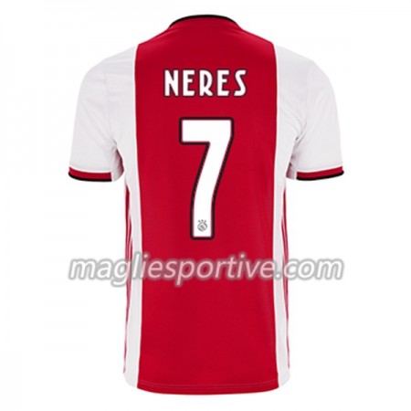 Completo Calcio Ajax Amsterdam David Neres 7 Divisa Prima 2019/2020